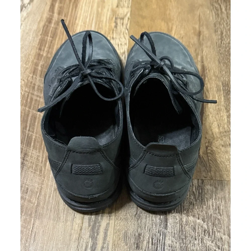 Xero Coalton Men's 9.5 Barefoot Minimalist Zero Drop Chukka Low Leather Black